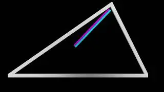 Proof without words that the angles of a triangle sum to 180 degrees