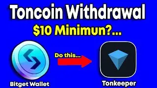 How To Withdraw Ton coin From Bitget Wallet To Tonkeeper | Bitget To Tonkeeper Transfer