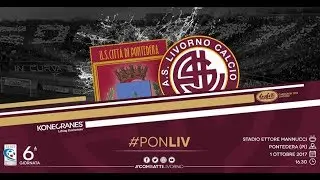 Pontedera - Livorno // 2-3 // Serie C 2017-18