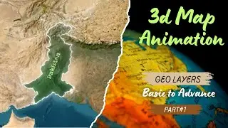 Step-by-Step 3D Map Animation in After Effects Using GeoLayers 3 (Part 1)