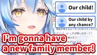 Lamy finds gross comment after announcing that shes going to have a new family member [Hololive]