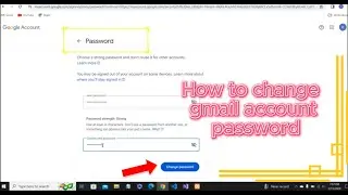 How to Change Gmail Password || gmail ka password keisy change krein || Step-by-Step Guide