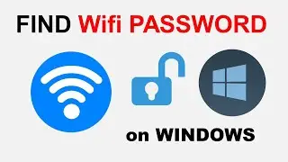 How to get the Wifi password in Windows