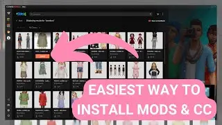 How to use the CURSEFORGE APP for THE SIMS 4 | Tutorial