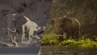 An Elephant- Unreal Engine sequence