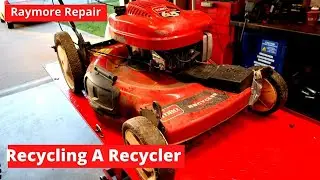 Toro Recycler Gets Recycled. How to make a Toro Model 20016 Mow Again.