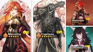 NEW UPDATE!! All Playable CONFIRMED Characters In Natlan, Capitano, Mavuika - Genshin Impact