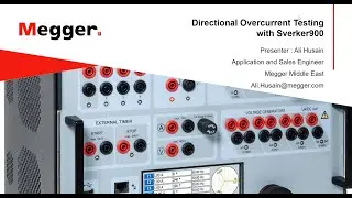 Directional overcurrent testing with SVERKER900