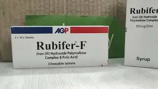 Rubifer F chewable tablets | Rubifer syrup | #irondeficiency#irondeficiencyanemia