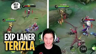 S Tier EXP Laner Terizla!? I Tried MPL Pro Players Most Pick | Mobile Legends Terizla