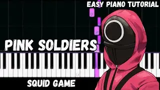 Squid Game - Pink Soldiers (Easy Piano Tutorial)