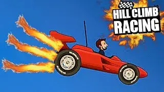 Гоночная машина Игра Hill Climb Racing Мультик про машинки для детей Игра как мультик