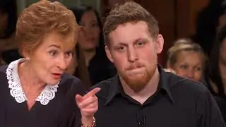 Judge Judy Stops Him in His Tracks!