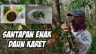 Tumis daun karet ala pendekar nusantara. rasanya enaakkkkkk bangetttttt!