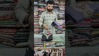 Three🔥 piece kurti set /collection in Sowcarpet👌 chennai wholesale shop 🔥