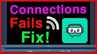 STREAMLABS OBS HOW TO FIX FAILED CONNECTION ISSUE ERROR!