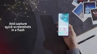 Samsung Galaxy S20:  Shortcuts to screenshots