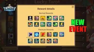 Lords mobile New Event Lucky Tarot