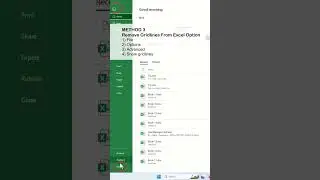 Disable Enable gridlines in Excel - Excel Tips and Tricks