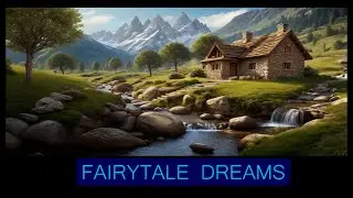 Fairytale Serenity: 12 Minutes of Relaxing Water Sounds & Crickets