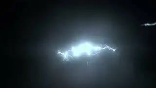 Lightning footage black screen