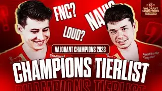 VCT Champions Los Angeles Güç Sıralaması Yaptık!