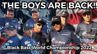 Team USA Bass is BACK! Dream Team! 2022 Black Bass World Championship 2022 Ep.1