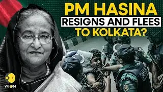 Bangladesh PM Resigns LIVE: Protesters storm residence of Prime Minister Sheikh Hasina | WION Live