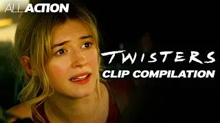 Twisters (2024) All Clips Compilation | All Action