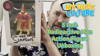 Unboxing: 5 inch Radioactive Man Action Figure (with 3D Issue #1 backdrop)