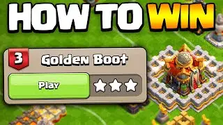 How to Easily 3 Star Golden Boot Challenge | Haaland's Challenge 3 - Clash of Clans