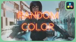 The Random Color Effect | DaVinci Resolve 18.5 |