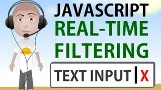 Real Time Text Input Filter tutorial Program Textarea Javascript HTML Tutorial