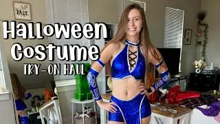 Halloween Costumes Try on Haul | Velma, Daphne, Kitana & more [4k]