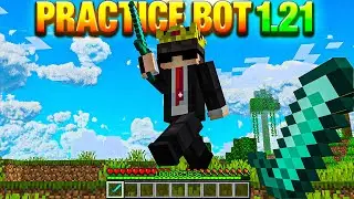 Minecraft PvP Practice Map with Smart Bots | All Versions