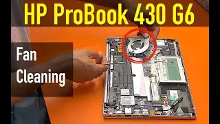 HP ProBook 430 G6 Fan Replacement | Fan Cleaning