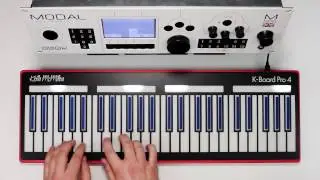 K-Board Pro 4 MPE Controller and Modal 002R MPE - Demo 1