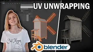 Blender TUTORIAL | UV unwrapping in Blender 2.9 | CG bird | GAOMON PD 1161