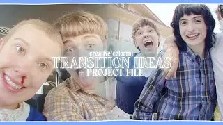 creative transition ideas + after effects project file | klqvsluv