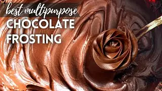 2 Ingredient Chocolate Glaze and Frosting | Chocolate Ganache Recipe