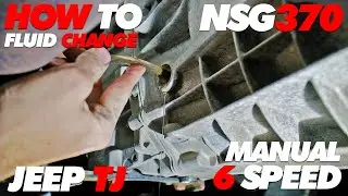 Transmission Fluid Change Jeep TJ | NSG370 6 Speed Manual