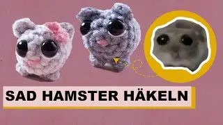 Sad Hamster häkeln #häkeln #häkelanleitung #sadhamster