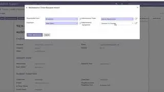 How to Create Helpdesk Support Ticket Maintenance Request | Odoo Apps Feature #odoo16 #Helpdesk