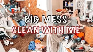 MESSY HOUSE CLEANING MOTIVATION | REAL LIFE CLEAN WITH ME 2023 | WINTER CLEANING | CLEANING WITH KIM