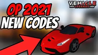 ALL *NEW*  SECRET OP CODES! VEHICLE LEGENDS Roblox 2021
