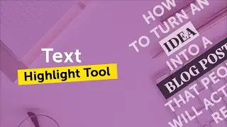 How to Create Scroll-Stopping Highlighted Text For Your Blog Post Graphics | Picsart Tutorial