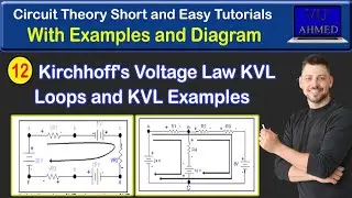 Kirchhoff's Voltage Law (KVL) | kvl problems and solutions | phy301 lecture 12