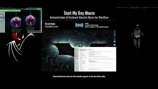 Start My Day Workflow (Keyboard Maestro macro)
