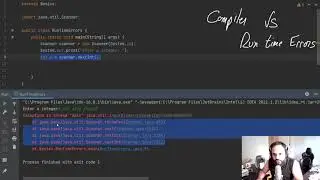 Compiler vs Run Time Errors 59