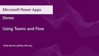 Microsoft Teams and Flow - Demo